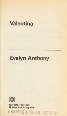 Book cover for Valentina