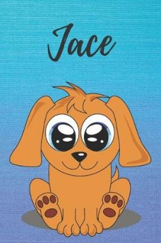 Cover of Jace dog coloring book / notebook / journal / diary