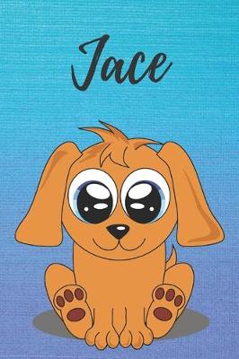 Book cover for Jace dog coloring book / notebook / journal / diary