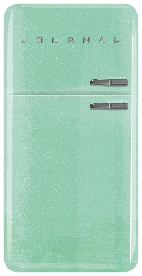 Book cover for Vintage Refrigerator Journal