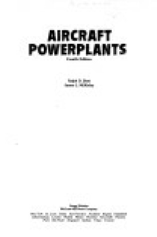 Cover of Aircraft Powerplants