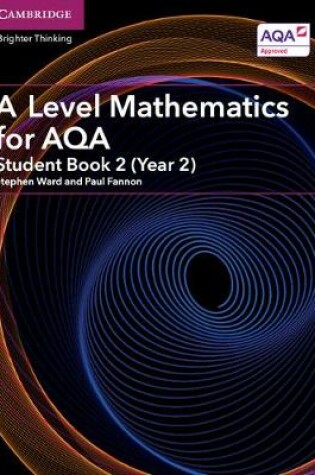 Cover of A Level Mathematics for AQA Student Book 2 (Year 2)