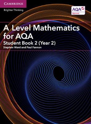 Book cover for A Level Mathematics for AQA Student Book 2 (Year 2)