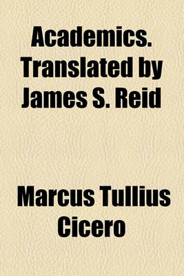 Book cover for Academics. Translated by James S. Reid