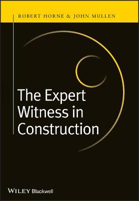 Book cover for The Expert Witness in Construction