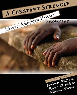 Book cover for A Constant Struggle: African-American History 1619-1865