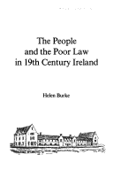 Book cover for People and the Poor Law in 19th Century Ireland