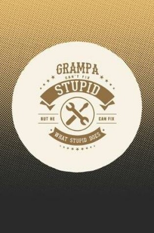 Cover of Grampa Can't Fix Stupid But He Can Fix What Stupid Does