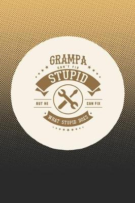 Book cover for Grampa Can't Fix Stupid But He Can Fix What Stupid Does