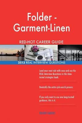 Book cover for Folder - Garment-Linen RED-HOT Career Guide; 2513 REAL Interview Questions