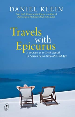 Book cover for Travels with Epicurus: A Journey to a Greek Island in Search of an