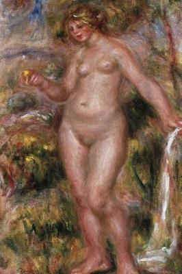 Book cover for 150 page lined journal Bather, 1917-18 Pierre Auguste Renoir