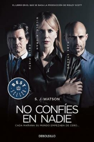 Cover of No Confíes En Nadie ( Mti) / Before I Go to Sleep (Mti)