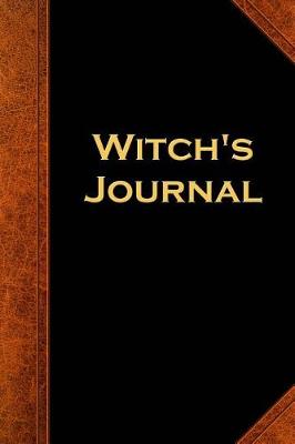 Book cover for Witch's Journal Vintage Style