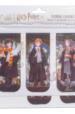 Cover of Floral Fantasy Magnetic Bookmark Set (Set of 5)