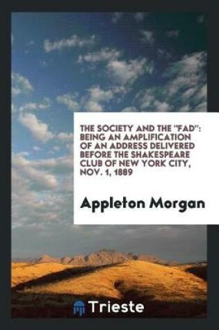 Cover of The Society and the Fad