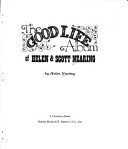 Book cover for The Good Life Album of Helen & Scott Nearing