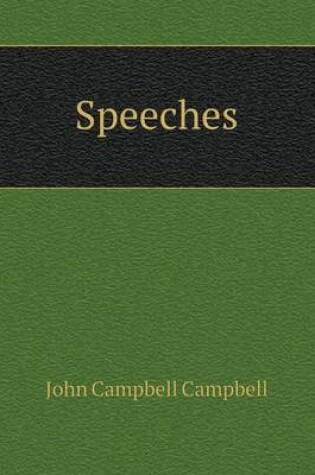 Cover of Speeches