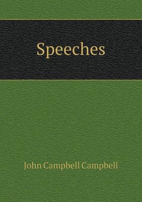 Book cover for Speeches