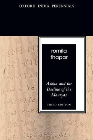 Cover of Asoka and the Decline of the Mauryas