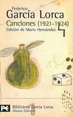 Book cover for Canciones 1921-1924