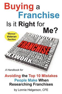 Book cover for Buying a Franchise - Is it Right for Me?