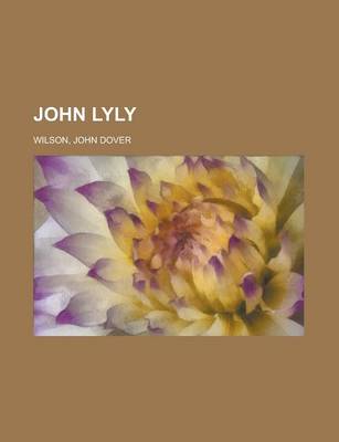 Book cover for John Lyly