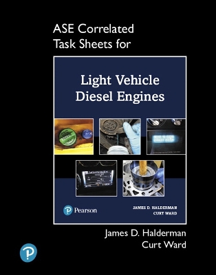 Book cover for ASE Correlated Task Sheets for Light Vehicle Diesel Engines