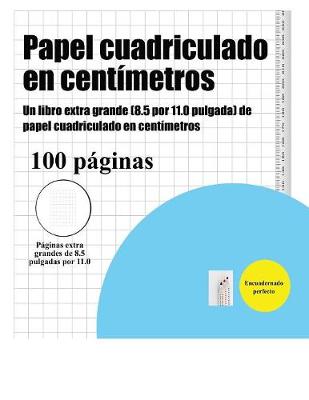 Cover of Papel cuadriculado en centimetros (margenes pautados)