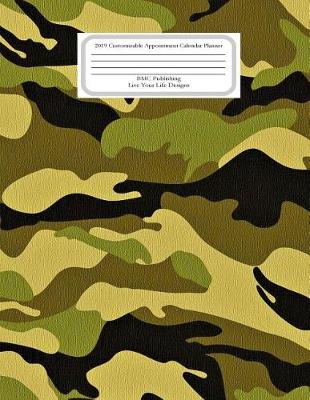 Book cover for Appointment Calendar Planner Camouflage 2019