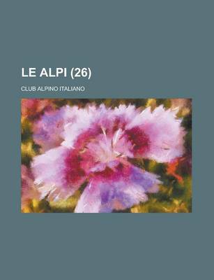 Book cover for Le Alpi (26 )