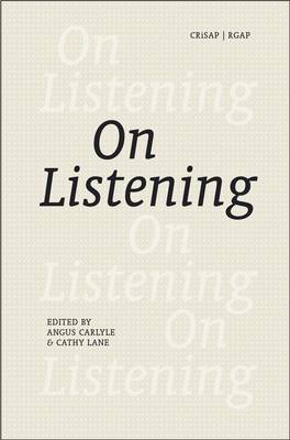 Book cover for On Listening