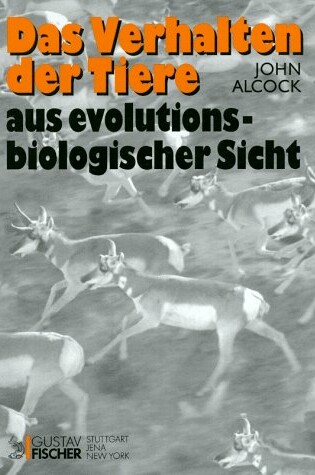 Cover of Das Verhalten Der Tiere