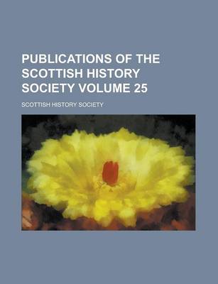 Book cover for Publications of the Scottish History Society (Volume 33)