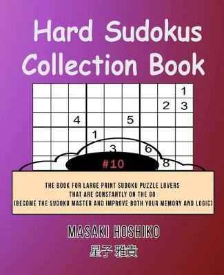 Book cover for Hard Sudokus Collection Book #10