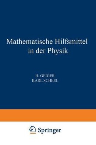 Cover of Mathematische Hilfsmittel in der Physik