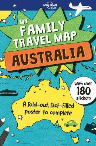 Cover of Lonely Planet Kids My Family Travel Map - Australia