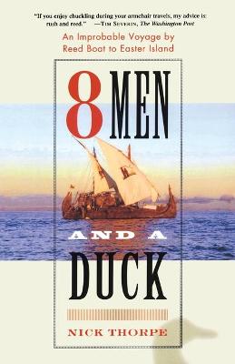 Book cover for 8 Men and a Duck