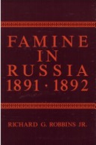 Cover of Famine in Russia, 1891-92