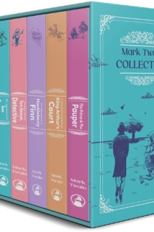 Cover of The Mark Twain 6 Book Hardback Collection