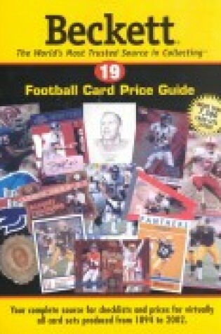 Cover of Beckett Football Card Price Guide