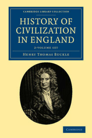 Cover of History of Civilization in England 2 Volume Set