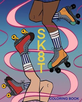 Cover of Sk8t Coloring Book