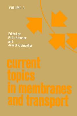 Book cover for Curr Topics in Membranes & Transport V3