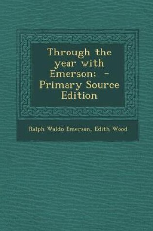 Cover of Through the Year with Emerson;