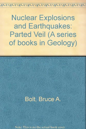 Book cover for Nuclear Explosions and Earthquakes