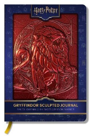 Cover of Harry Potter Sculpted Journal: Gryffindor