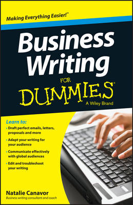 Cover of Business Writing for Dummies