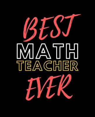 Book cover for Best Math Teacher Ever