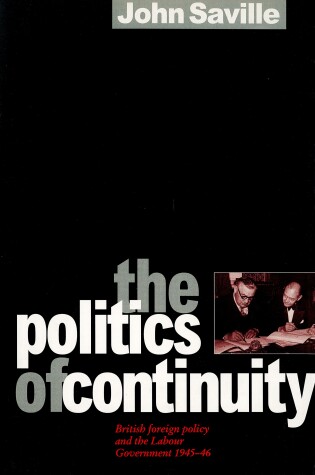 Cover of The Politics of Continuity